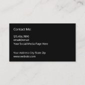 プロフェッショナルBusiness Broker名刺 名刺 (裏面)