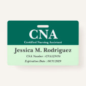 プロフェッショナルCNA IDまたは名前 バッジ (正面)