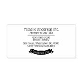 プロフェッショナルDIYビジネス名アドレスバナー セルフインキングスタンプ (デザイン)