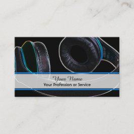 プロフェッショナルDJおよびVJ名刺 名刺