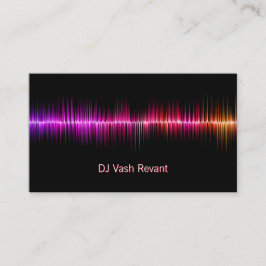 プロフェッショナルDJの音波 名刺