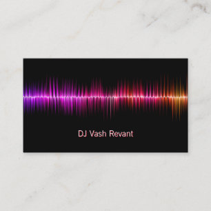 プロフェッショナルDJの音波 名刺