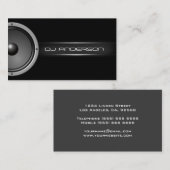 プロフェッショナルDJ 名刺 (正面/裏面)