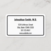 プロフェッショナルDr.Officeアポイントメントリマインダーカード 予約カード (裏面)