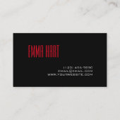 プロフェッショナルEflash拡張機能 名刺 (裏面)