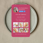 プロフェッショナルInstagram写真後を追Me Qrコード 名刺