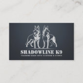 プロフェッショナルK9トレーニング 名刺 (正面)