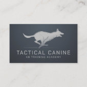 プロフェッショナルK9トレーニング 名刺 (正面)