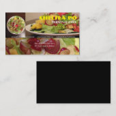 プロフェッショナルPersonal Chef名刺 名刺 (正面/裏面)