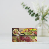 プロフェッショナルPersonal Chef名刺 名刺 (スタンド正面)