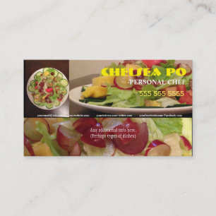 プロフェッショナルPersonal Chef名刺 名刺