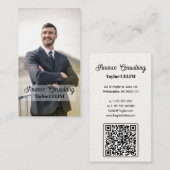 プロフェッショナルQRコードでネットワークを強化 名刺 (正面/裏面)