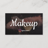 プロフェッショナルQRコードメイクアップ 名刺 (裏面)