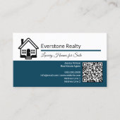 プロフェッショナルQRコード実在領域 名刺 (正面)