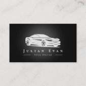 プロフェッショナルUber運転車サービス名刺 名刺 (正面)