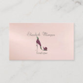 プロフエレガントスタイリッシュェショナル – フローラヒール 名刺 (正面)