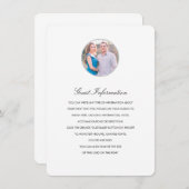 プロフモダンァイルの方向/情報カード エンクロージャーカード (正面/裏面)