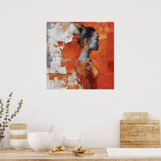 プロフ芸術的ァイルの女性を示す表示 ポスター