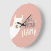 プロブラマなし ラージ壁時計 (傾斜)