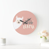 プロブラマなし ラージ壁時計 (ホーム)