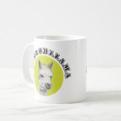 プロブラマ禁止 コーヒーマグカップ (正面左)