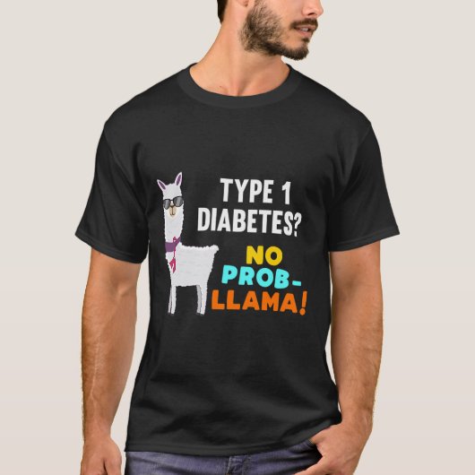 プロブラマT1D型1型糖尿病戦士が待ち望まない Tシャツ (正面)