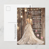 プロベルス31:10 ブライダルシャワー招待状 ポストカード (正面/裏面)