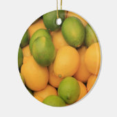 プロベンガル市場でのフルーツのクリスマスオーナメント セラミックオーナメント (左)