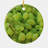 プロベンガル市場でのフルーツのクリスマスオーナメント セラミックオーナメント (裏面)