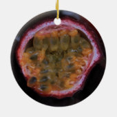 プロベンガル市場でのフルーツのクリスマスオーナメント セラミックオーナメント (裏面)