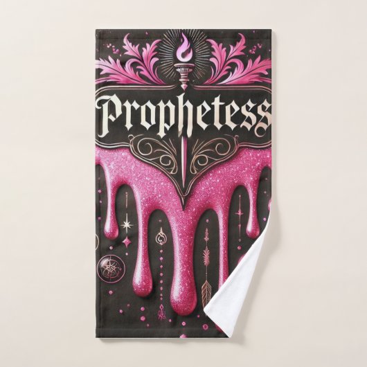 プロペテスのハンドタオル：優雅に拭き、サーブ ハンドタオル (ハンドタオル)