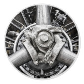 プロペラの中 セラミックノブ (正面)