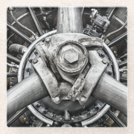 プロペラの内側 ガラスコースター