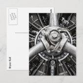 プロペラの内側 ポストカード (正面/裏面)