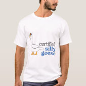 プロペラハットのかわいいシリーガース認定証 Tシャツ (正面)