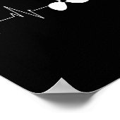 プロペラボートプロペラ心拍 ポスター (角)