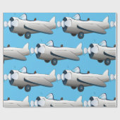 プロペラ機 ラッピングペーパー (フラット)