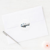 プロペラ飛行機 ラウンドシール