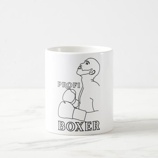 プロボクサー コーヒーマグカップ (中央)