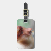 プロボシス猿ラブクベイボルネオ ラゲッジタグ (正面縦)