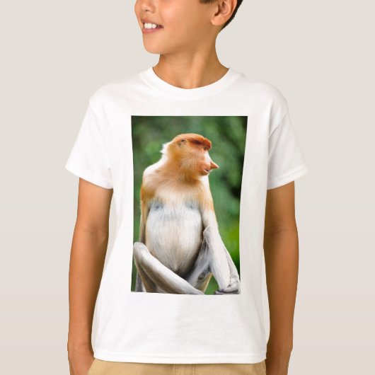 プロボシス猿 Tシャツ (正面)