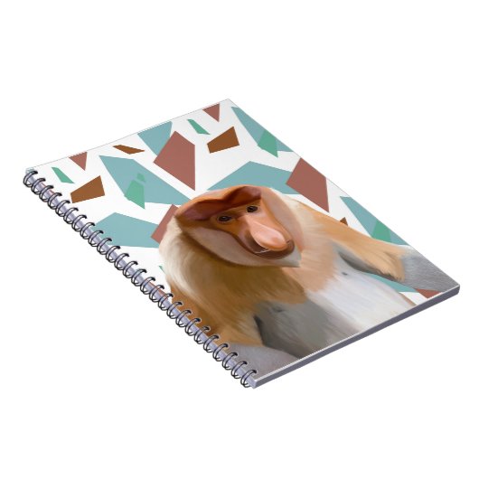 プロボシス・モンキー絶滅危惧種 ノートブック (右側)