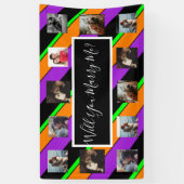 プロポーザルのバナーを写真と一緒に結婚するか 横断幕 (縦)