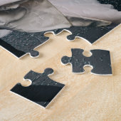 プロポーザルの写真と結婚しモダンたい ジグソーパズル (側面)