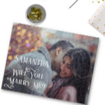 プロポーザルを結婚して写真をパーソナライズ ジグソーパズル<br><div class="desc">このデザインはデジタルアートを通して作られたパーソナライズされた。クリックそのボタンと色を変えカスタマイズて、名前やイニシャルや単語を追加することによお気に入りのって作られた。私は連絡colorflowcreations@gmail.comで私はもし、このデザインを別の製品に持つ必要がある。オリジナル抽象芸術絵画アクリルをwww.etsy.com/shop/colorflowartで購入。www.facebook.com/colorflowcreations、www.instagram.com/colorflowcreations、www.twitter.com/colorflowart、後を追およびwww.pinterest.com/colorflowcreationsで自分の創造や自分の情報を見る</div>