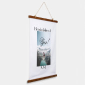 プロポーズしたら彼女はイエスと言った 婚約写真 名前 スタイリスト 吊り下げ型タペストリー (傾斜あり)