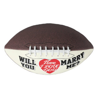 プロポーズの名前 I LOVE YOU! WILL YOU MARRY ME? アメリカンフットボール