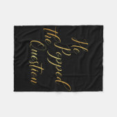 プロポーズ大作戦 - 花嫁 花婿 婚約 パーティー フリースブランケット (正面(横))