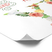 プロポーズ成功!彼女はイエス ウェディングサイン ポスター (角)