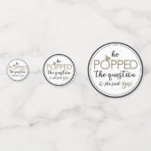 プロポーズ祝いコンフェッティパック コンフェッティ (正面)